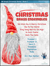 Christmas Brass Ensembles - Book 1 P.O.D. cover